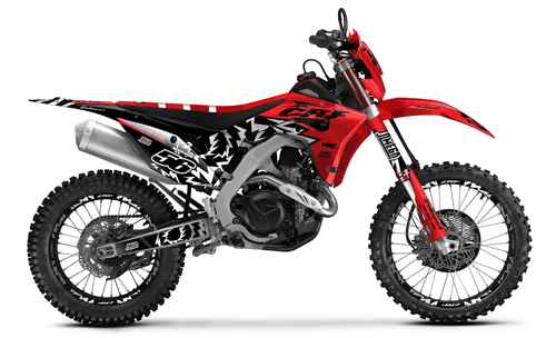 Red Thunder Sticker kit for Honda CRF 450X 2019 - 2024