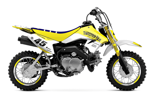 Twisted Tea V2 Sticker kit for Suzuki DRZ 70 2009 - 2013