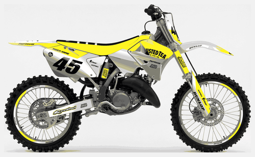 Twisted Tea V2 Sticker kit for Suzuki RM 125 2001 - 2012