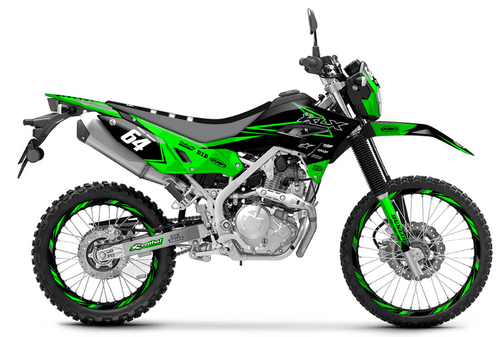 Vivid Sticker kit for Kawasaki KLX 230 2024 - 2027