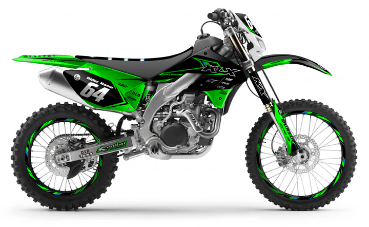 kawasaki klx 450 vivid graphics kit