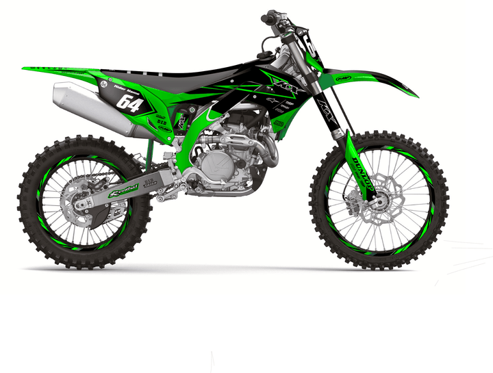 kawasaki kxf 250 vivid graphics kit