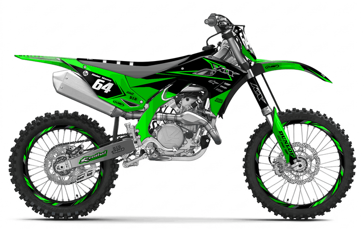 kawasaki kxf 250 vivid graphics kit