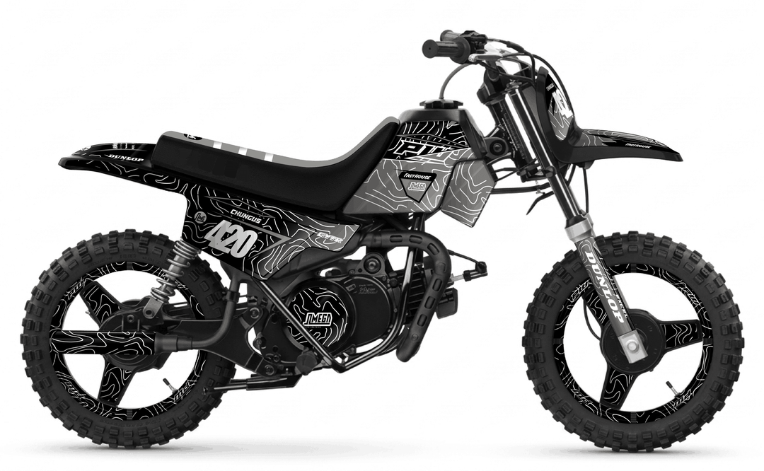 yamaha pw 50 grey chungus graphics kit