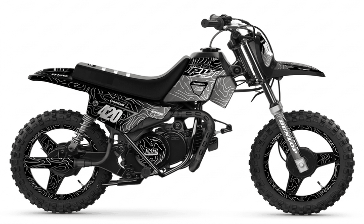 yamaha pw 50 grey chungus graphics kit