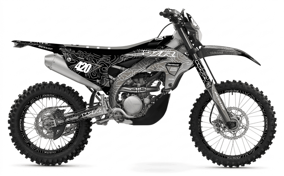 yamaha wr450f grey chungus graphics kit