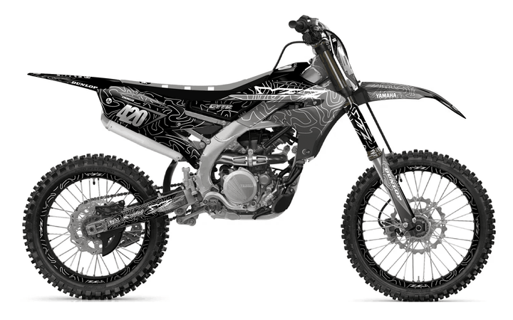 yamaha yz450f grey chungus graphics kit