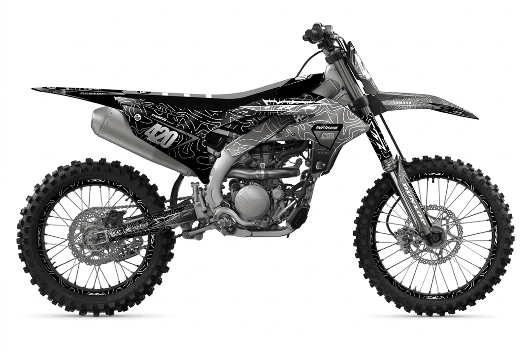 yamaha yz450fx grey chungus graphics kit