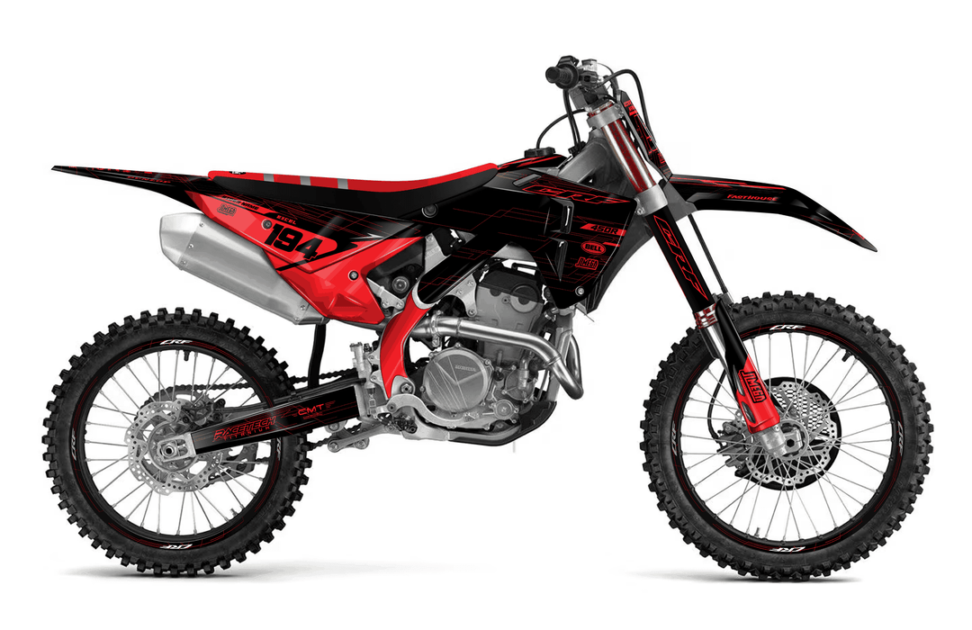 honda crf 250r black minty graphics kit