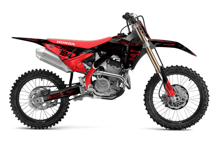 honda crf 450r black minty graphics kit