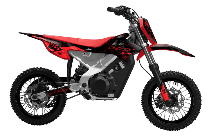 honda crf e2 black minty graphics kit