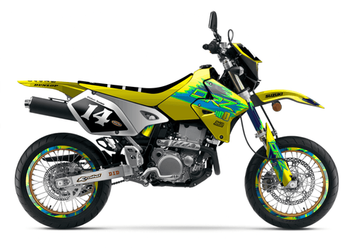 Tecnosel Remastered Sticker kit for Suzuki DRZ 400SM 2000 - 2020