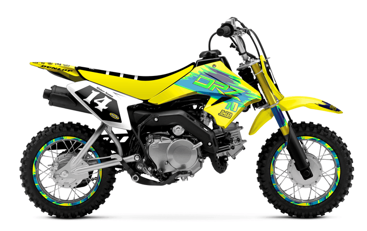 suzuki drz 70 tecnosel remastered graphics kit