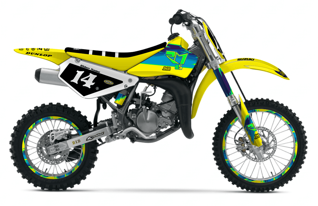 suzuki rm 85 tecnosel remastered graphics kit