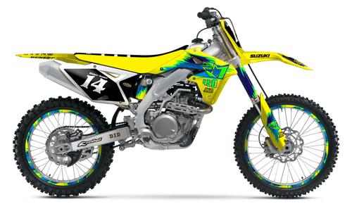 Tecnosel Remastered Sticker kit for Suzuki RMZ 450 2008 - 2017