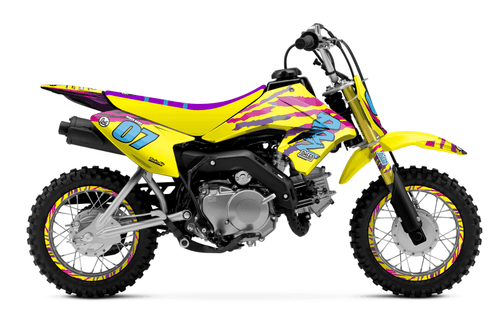 1996 Retro Factory Sticker kit for Suzuki DRZ 70 2009 - 2013