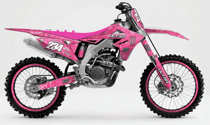 suzuki rmz 450 pink monster graphics kit