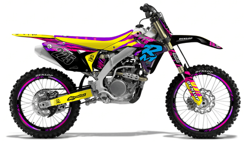 Retro 90's Factory Sticker kit for Suzuki RMZ 250 2010 - 2018