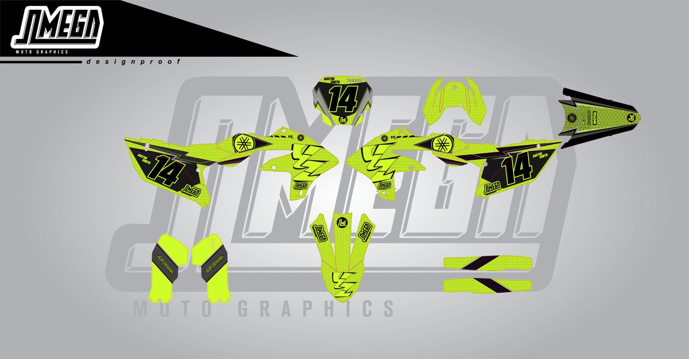 Neon Geometry Graphics Kit