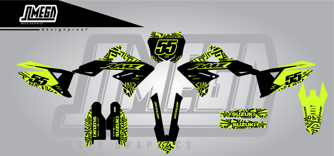 Suzuki Neon Radix Graphics Kit