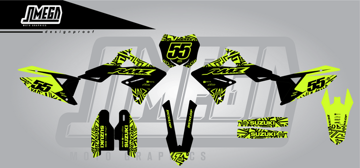 Suzuki Neon Radix Graphics Kit