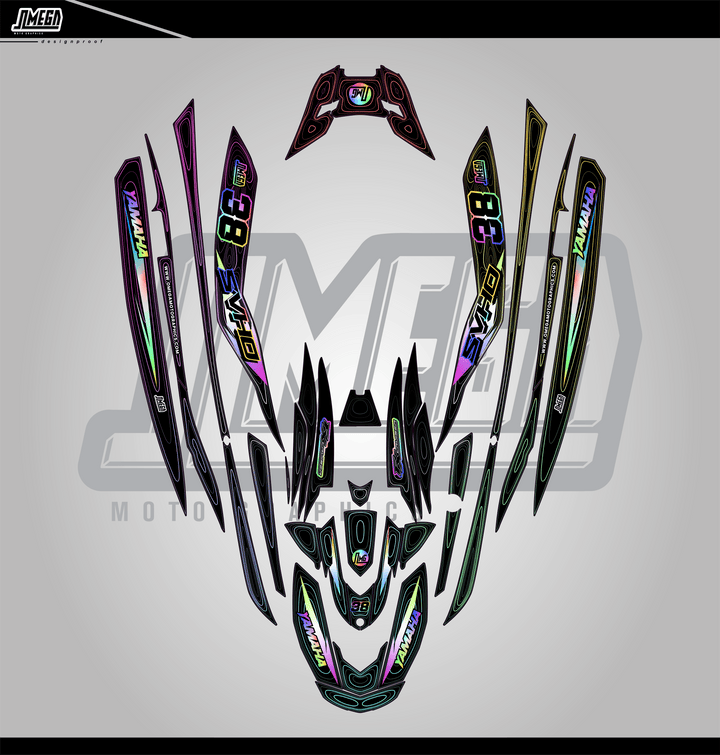 Nexus Jet Ski Graphics Kit