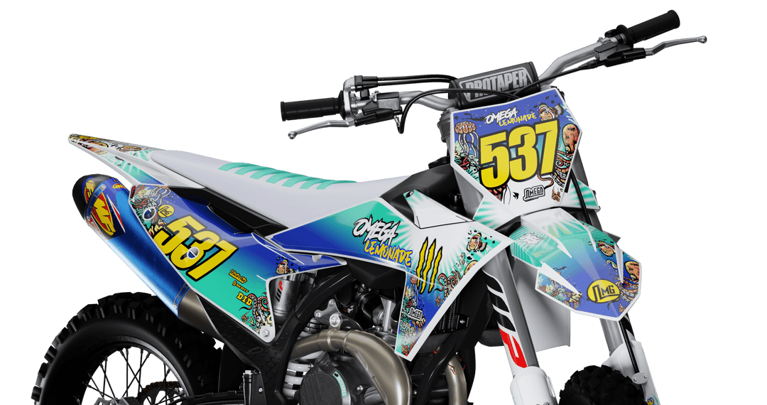 Lemonade Monster Graphics kit