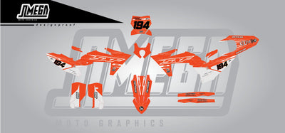 Orange Minty Graphics Kit