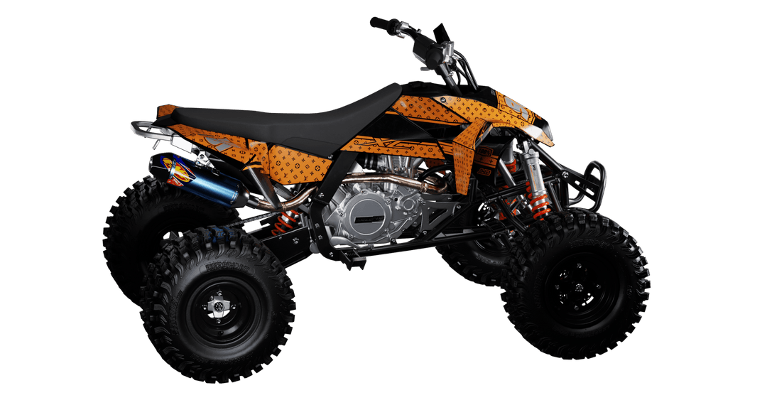 The Loui Experience Orange Quad Graphics Kit