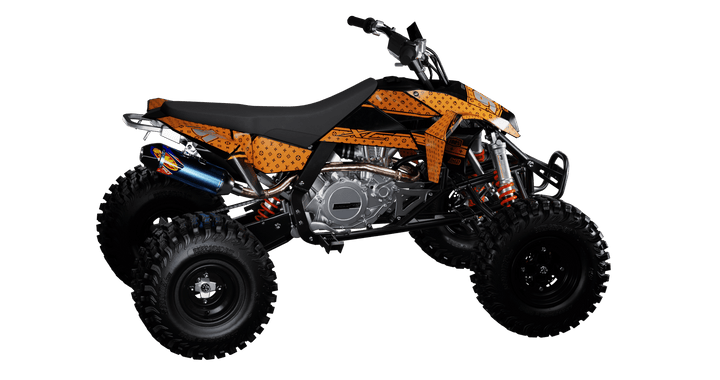 The Loui Experience Orange Quad Graphics Kit