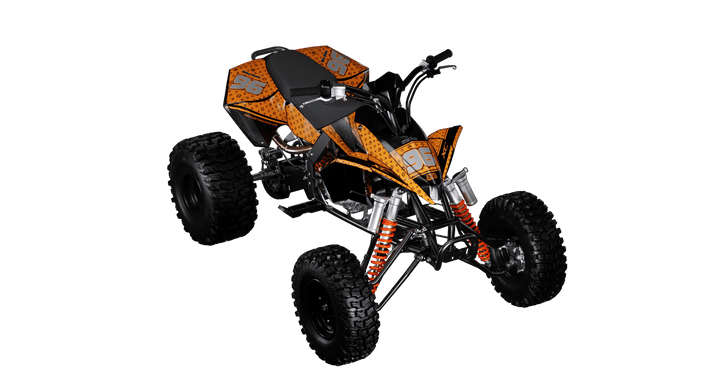 The Loui Experience Orange Quad Graphics Kit