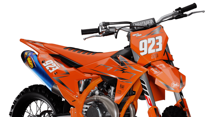 Orange Metal Graphics Kit