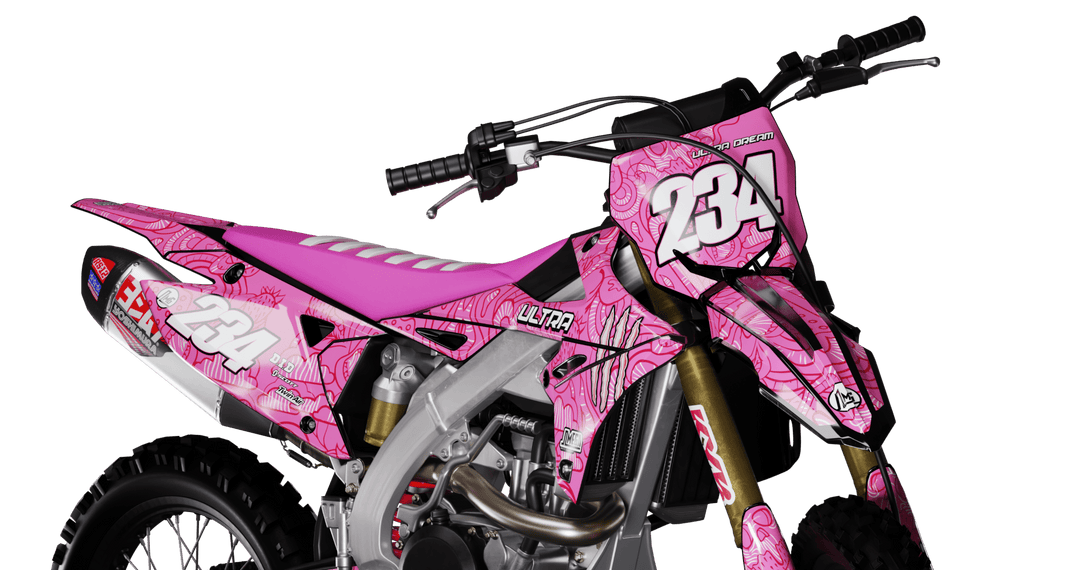 Pink Monster Graphics kit