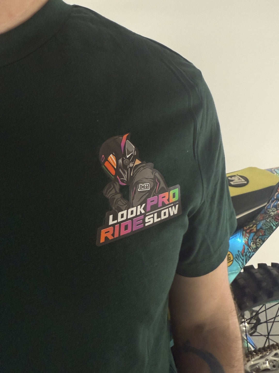 Look Pro Ride Slow Iron-On Jersey/T-Shirt Prints