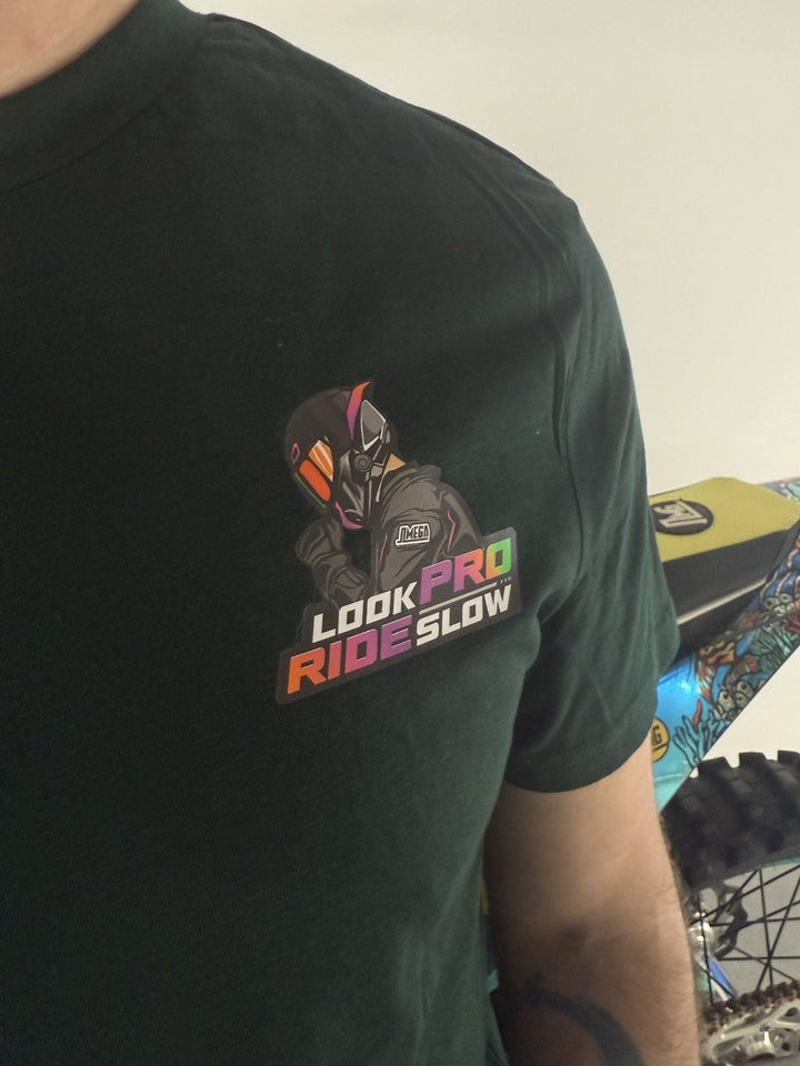 Look Pro Ride Slow Iron-On Jersey/T-Shirt Prints