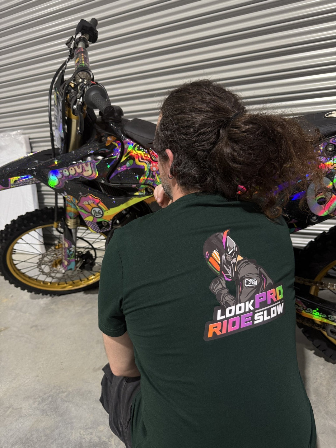 Look Pro Ride Slow Iron-On Jersey/T-Shirt Prints