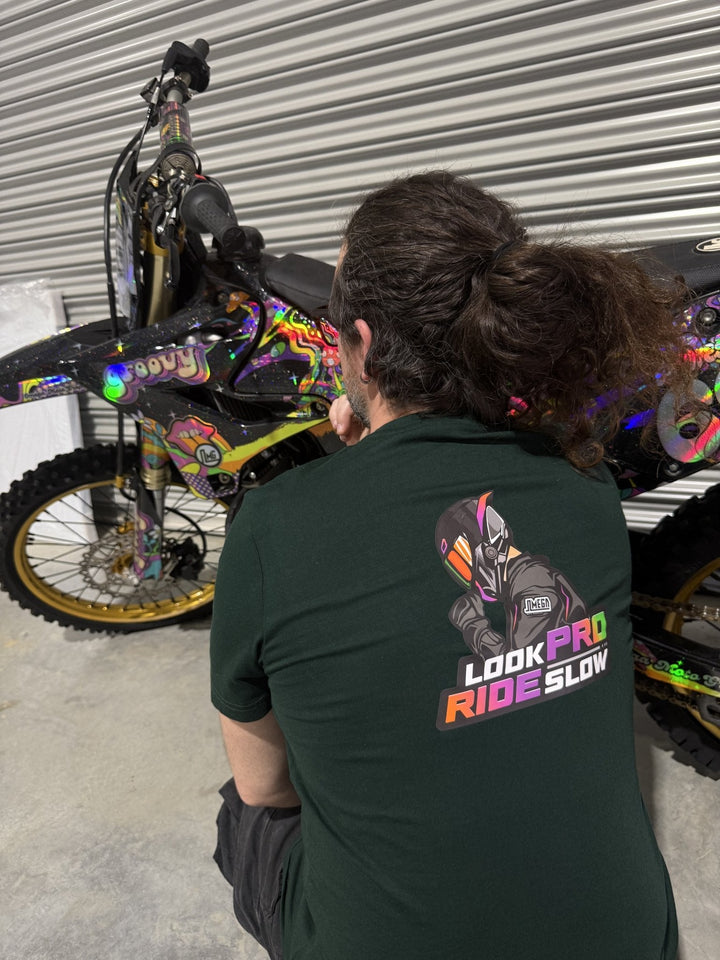 Look Pro Ride Slow Iron-On Jersey/T-Shirt Prints