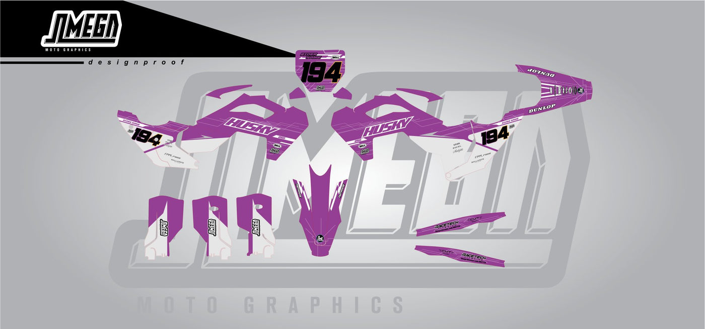 Purple Minty Graphics Kit