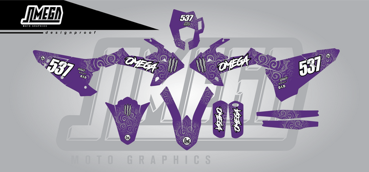 Purple Monster Graphics kit