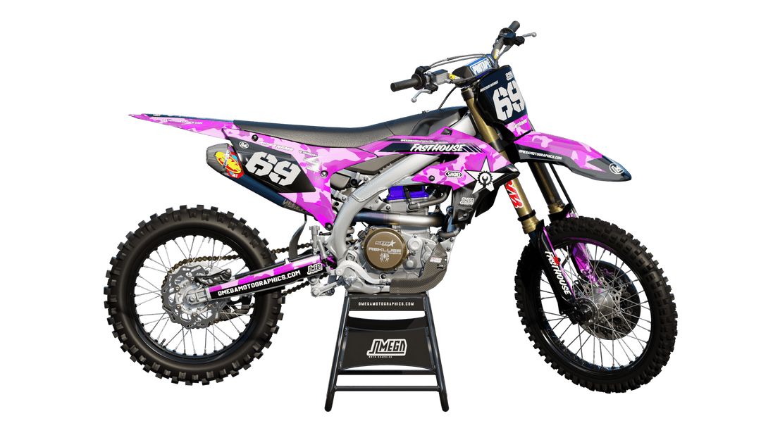 Purple Camo Graphics kit