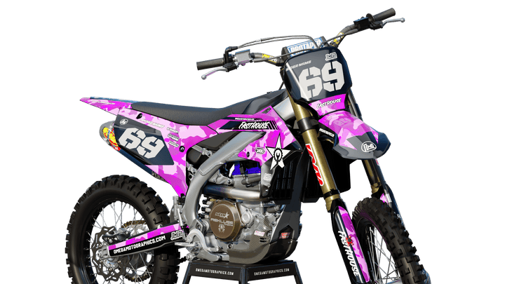 Purple Camo Graphics kit