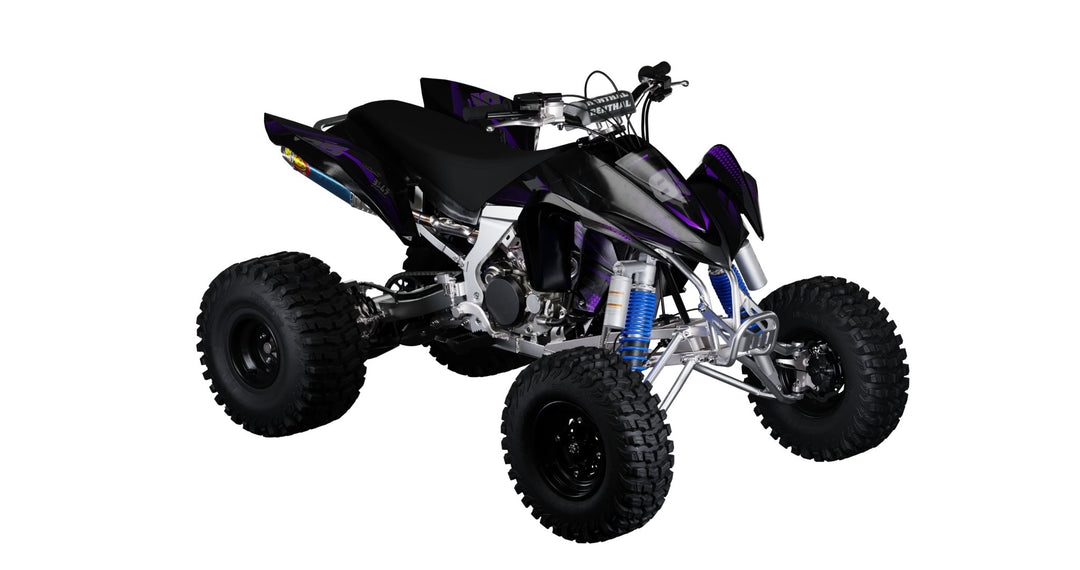 Purple Touch Quad Graphics Kit