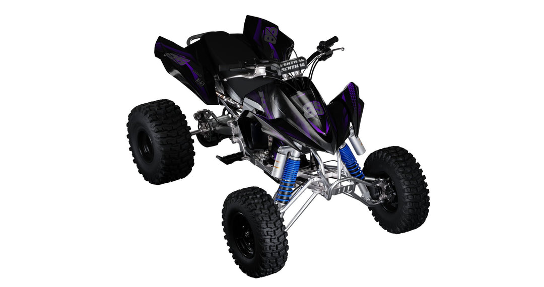 Purple Touch Quad Graphics Kit
