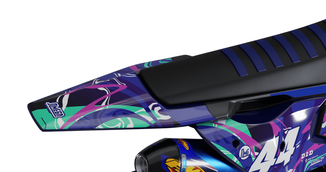 Purple Zero Monster Graphics kit