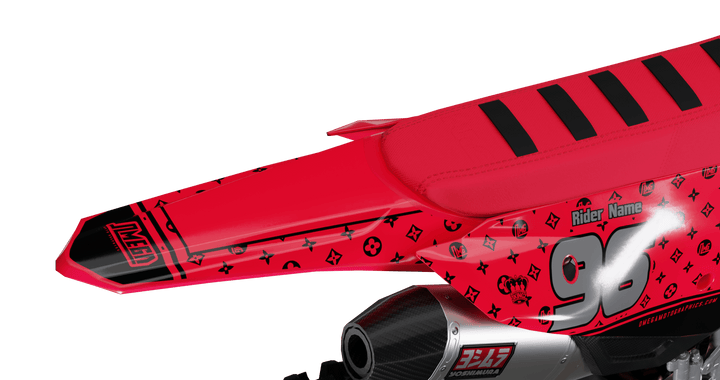 The Loui Red and Black Experience Graphics Kit