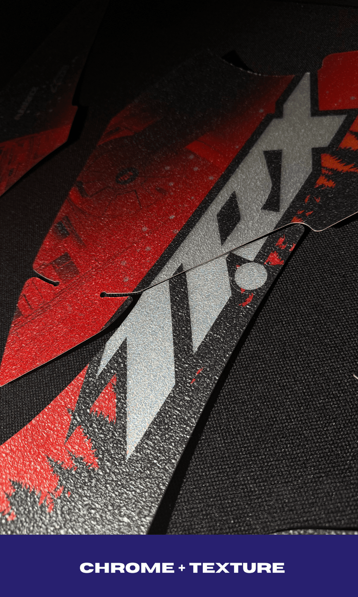 Red Death Star Quad Graphics Kit