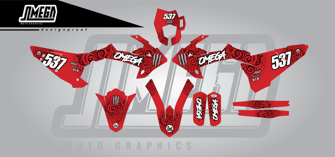 Red Monster Graphics kit