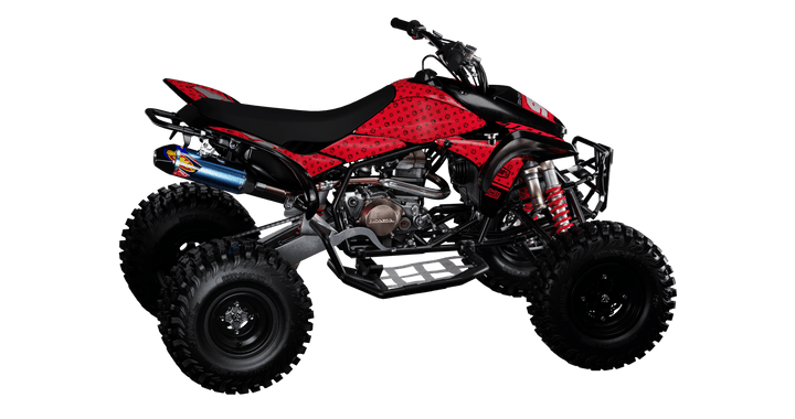 The Loui Experience Red Quad Graphics Kit