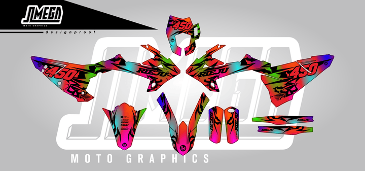 Rieju Titanium V2 Graphics Kit