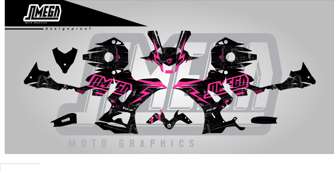 Rush Road Bike Graphics Kit